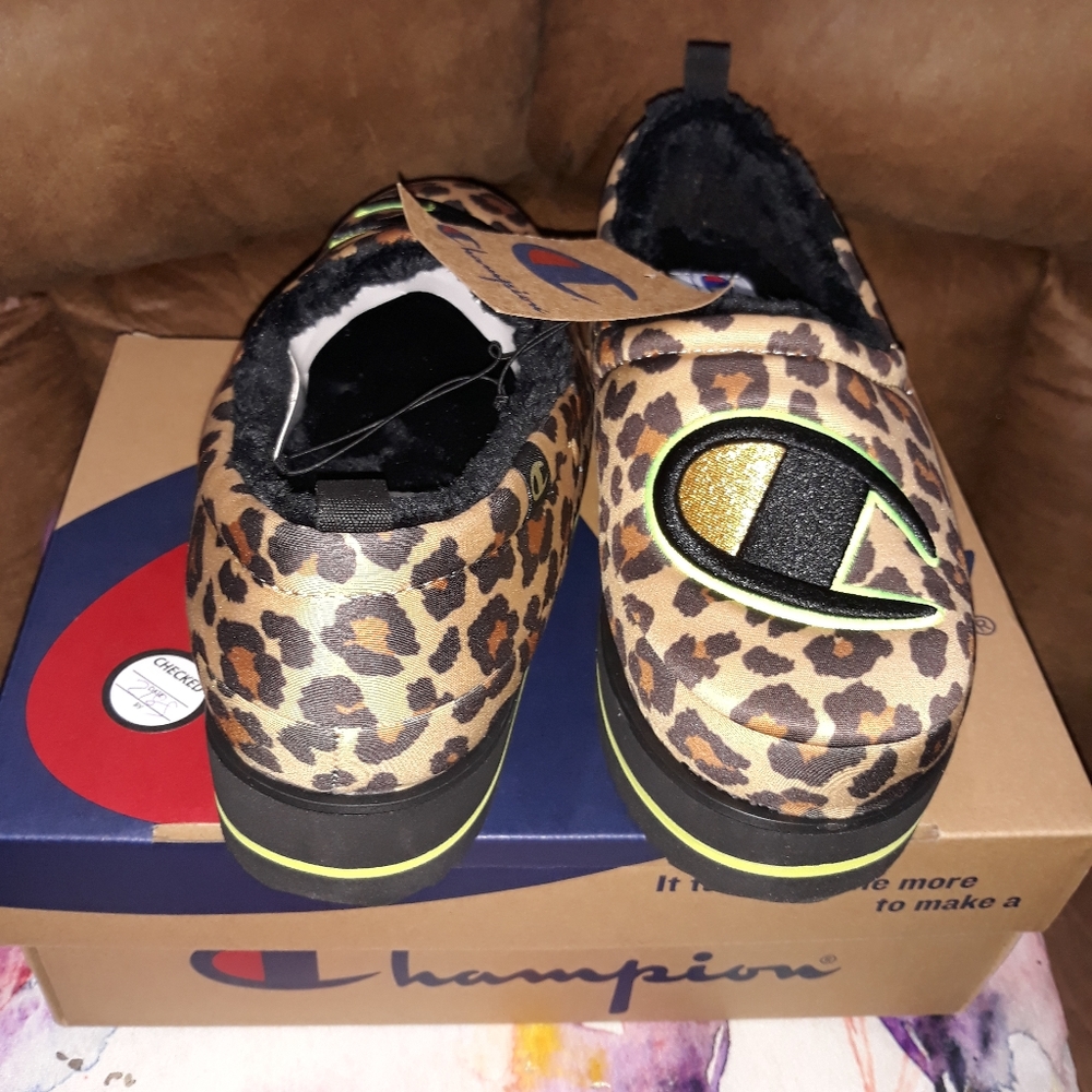 Champion Womens Hot Stuff Sling Back Platform Slippers Shoes